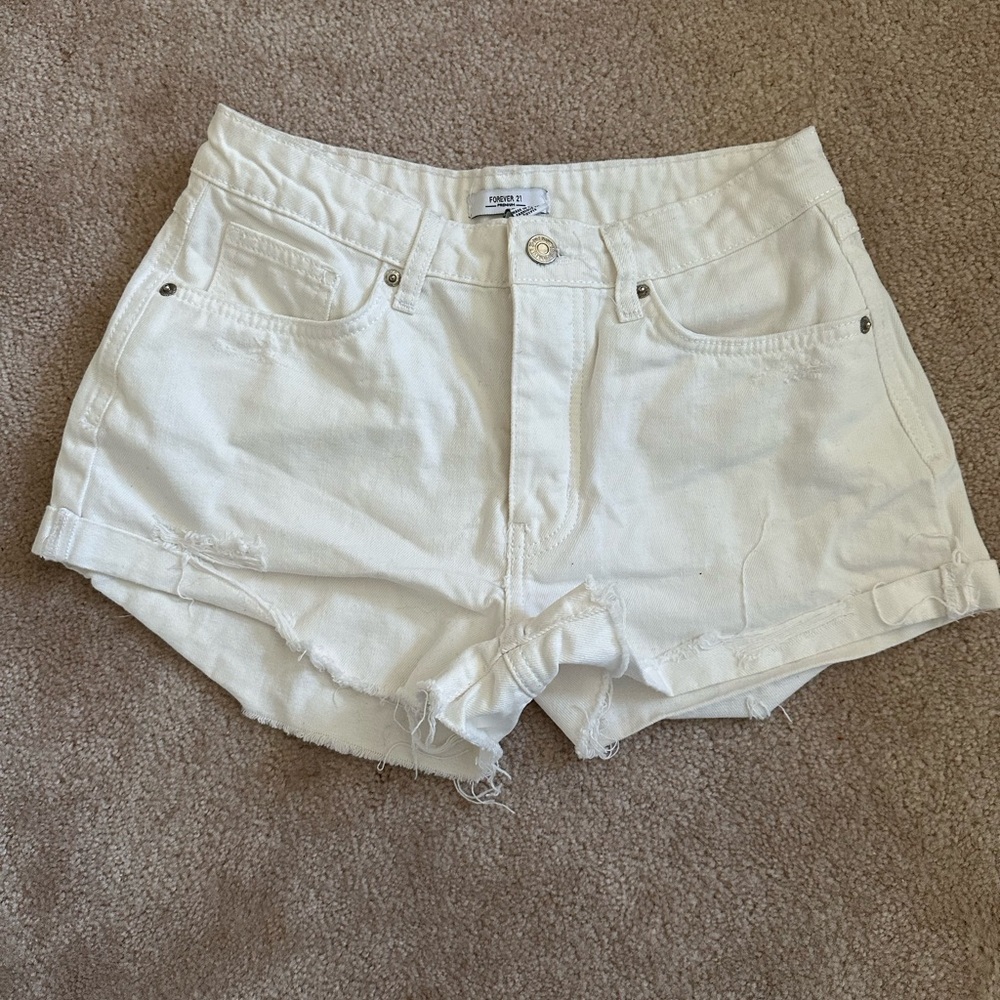 Jean shorts from Forever 21!